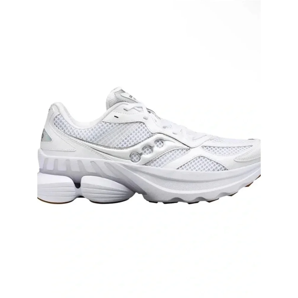 Saucony Grid NXT Triple White‎ Men's Size 10 Women's 11.5 Running Shoes Sneakers